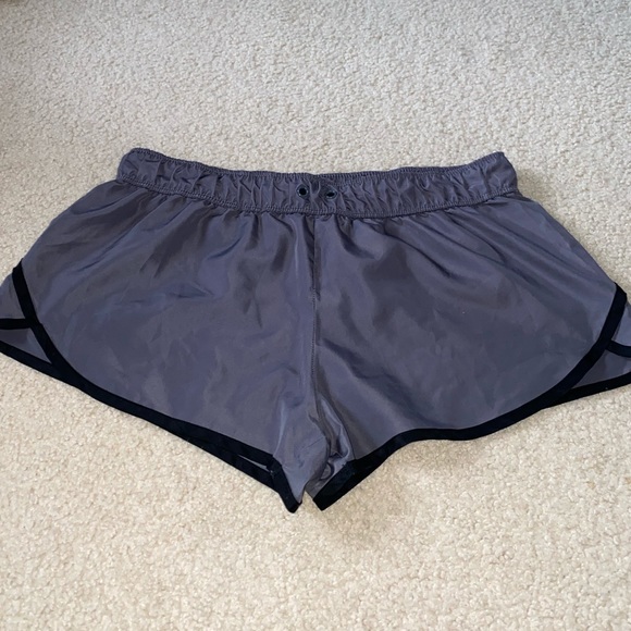 Pants - Grey Running Shorts